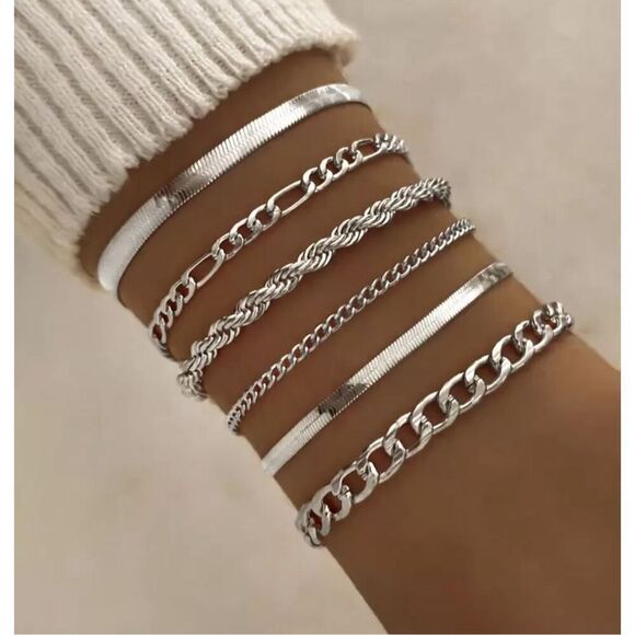 6 Piece Bracelet Set - Picture 1 of 6